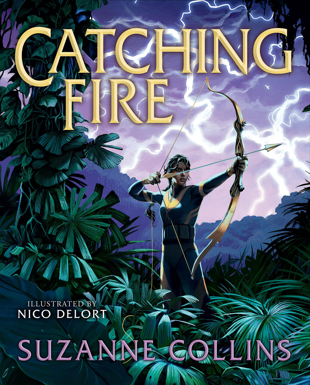Catching Fire Illustrated Edition Cover